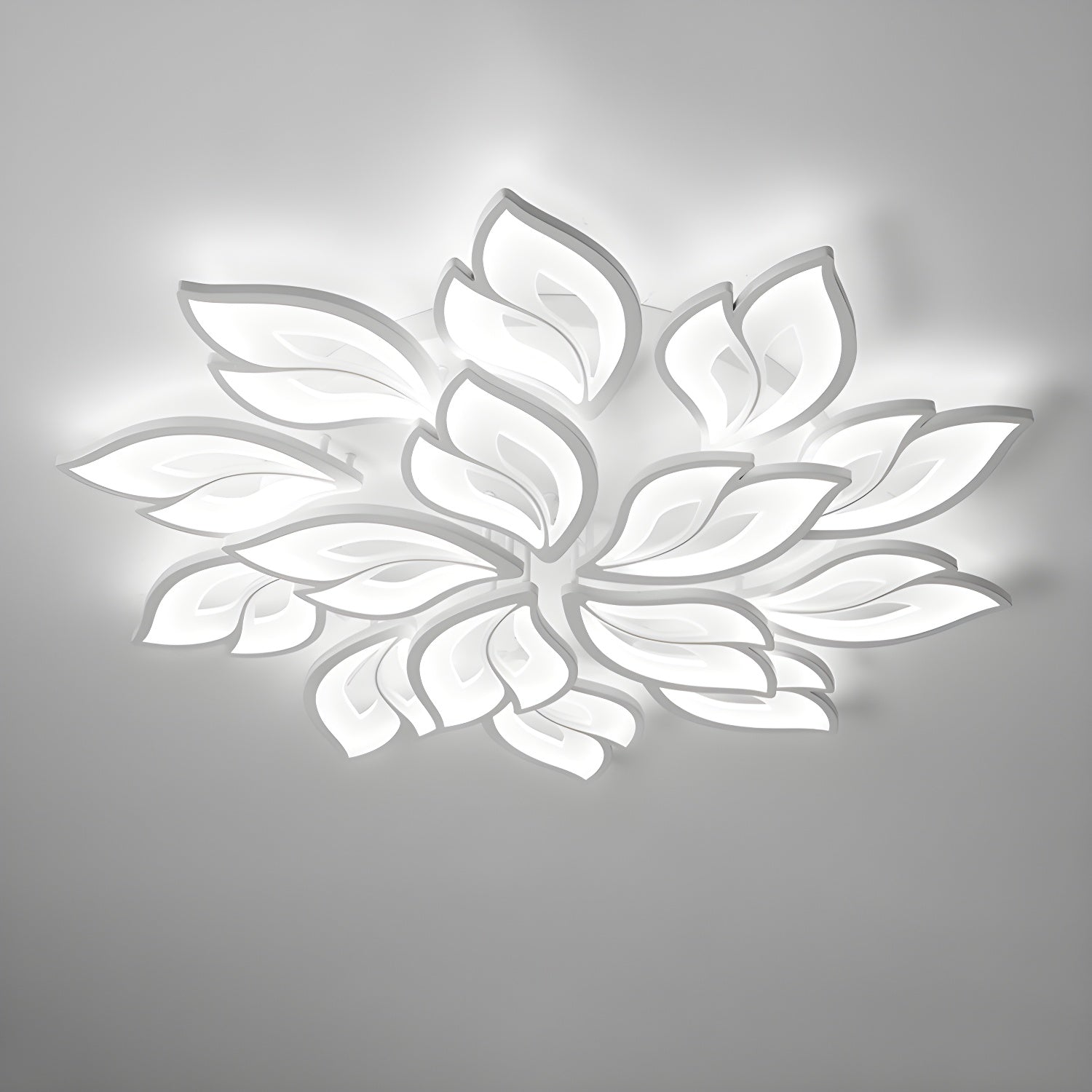 White LED Flush Mount Circle Ceiling Light for Modern and Stylish Homes