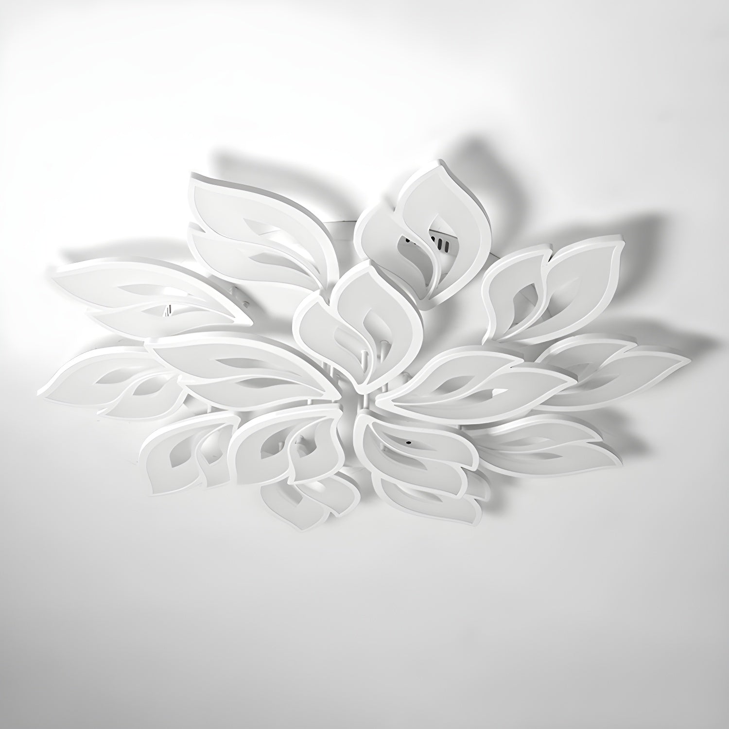 White LED Flush Mount Circle Ceiling Light for Modern and Stylish Homes