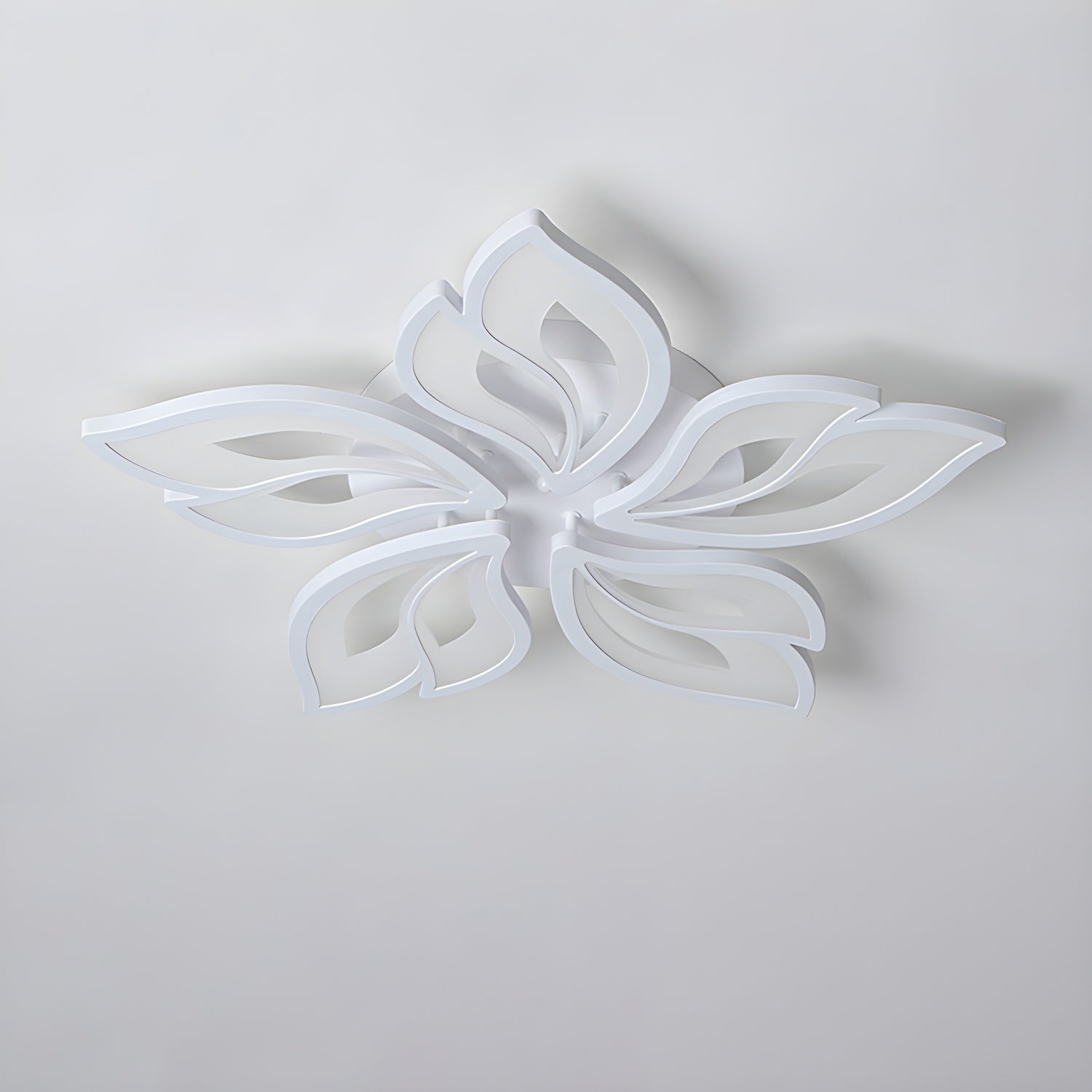 White LED Flush Mount Circle Ceiling Light for Modern and Stylish Homes