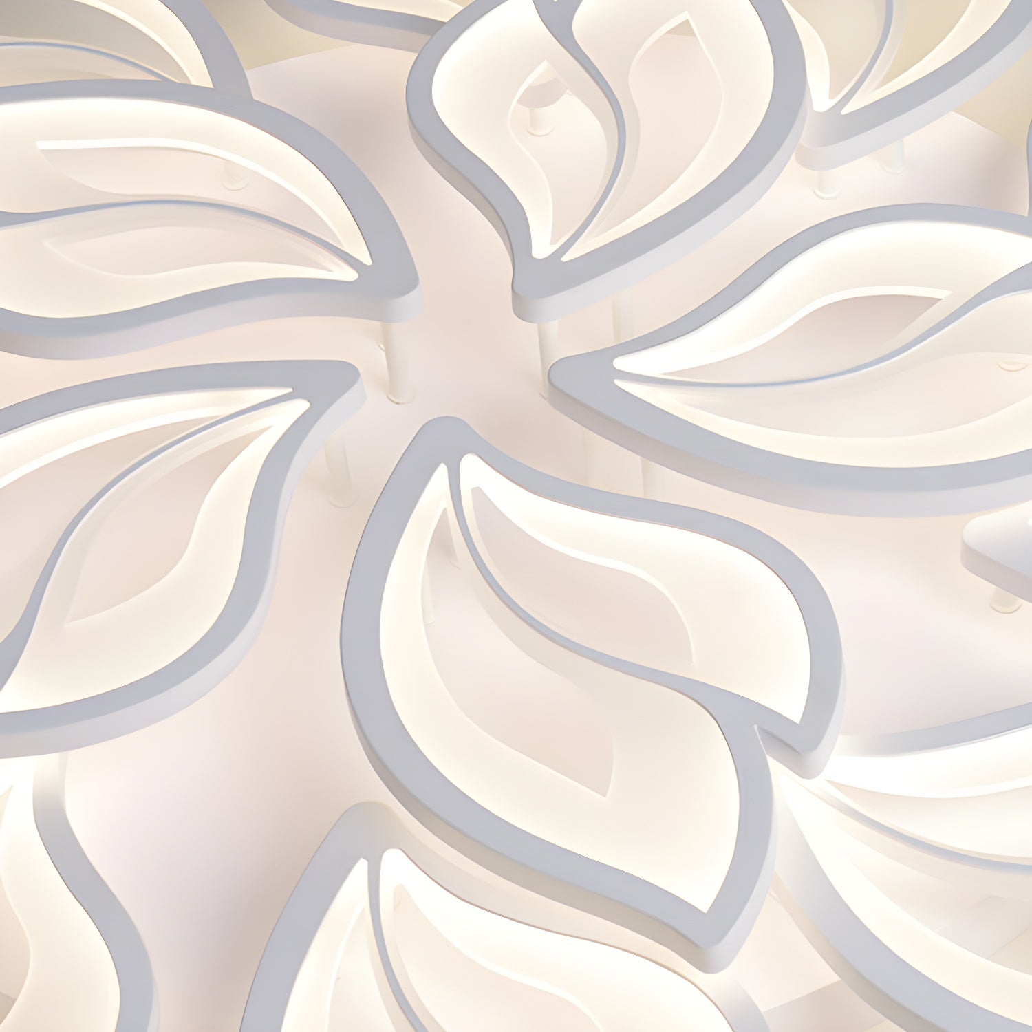 White LED Flush Mount Circle Ceiling Light for Modern and Stylish Homes