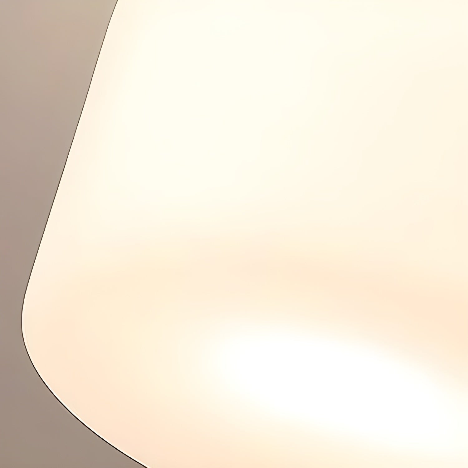 Sleek Cylinder Glass Semi-Flush Mount Ceiling Light Modern White Shade Design