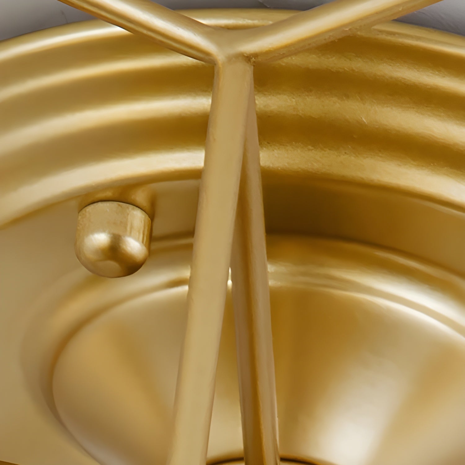 Star-shaped Modern Semi-Flush Mount Ceiling Light with Iron Shade for Residential Use