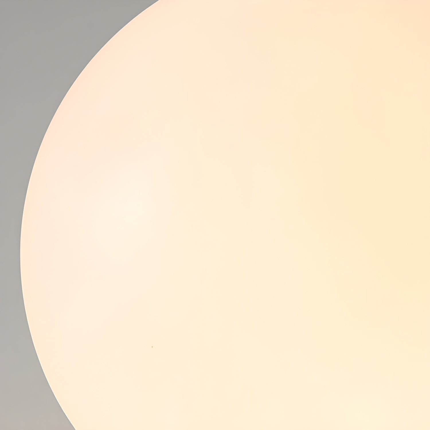 Contemporary Resin Flush Mount Ball Ceiling Light with White Globe Shade