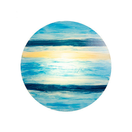 Living Room Flat Planet Wall Light Acrylic Modern Creative Multi-Color Sconce Light Dark Blue Clearhalo 'Wall Lamps & Sconces' 'Wall Lights' Lighting' 103594