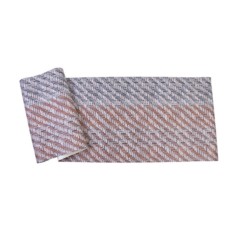 Aesthetic Woven Linen Wallpaper Roll for Home Decoration in Natural Color, 20.5"W x 33'L Clearhalo 'Wall Decor' 'Wallpaper' 1062048