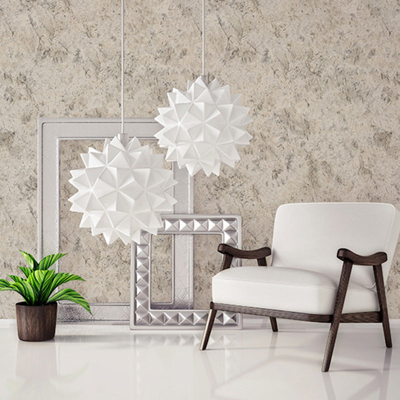 Contemporary Marble Effect Wall Decor for Bedroom, 20.5"W x 33'L Wallpaper in Natural Color Brown Clearhalo 'Modern wall decor' 'Modern' 'Wallpaper' Wall Decor' 1123215