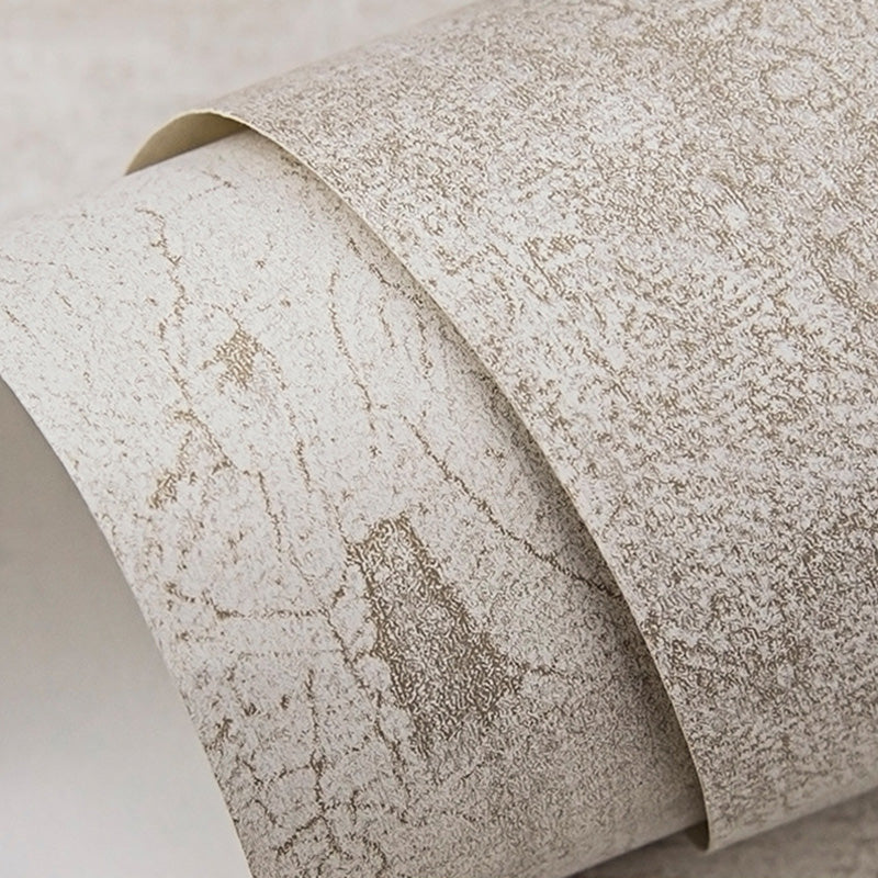 Reclaimed Effect Wall Decor in Soft Color Non-Woven Fabric Wallpaper Roll for Home, 33' by 20.5" Gray-White Clearhalo 'Industrial wall decor' 'Industrial' 'Wallpaper' Wall Decor' 1123670