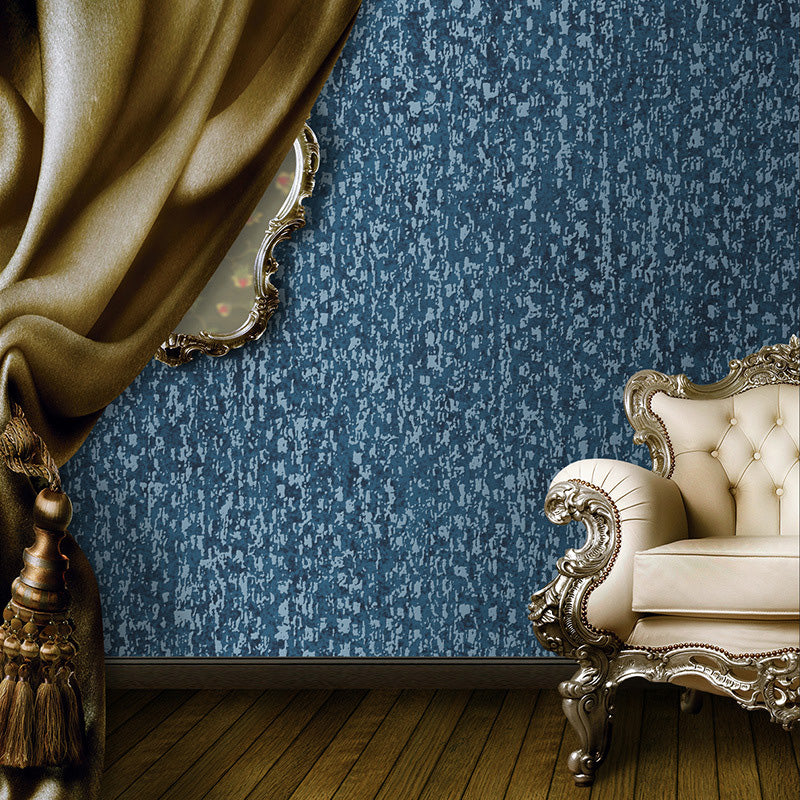33' x 20.5" Modern Wallpaper Roll for Accent Wall with Textured Surface Design in Neutral Color Blue Clearhalo 'Modern wall decor' 'Modern' 'Wallpaper' Wall Decor' 1124163