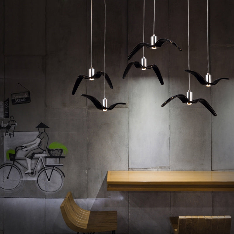 Art Deco Pendant Light, Seagull Hanging Lamp for Children Room Clearhalo 'Ceiling Lights' 'Modern Pendants' 'Modern' 'Pendant Lights' 'Pendants' Lighting' 119128