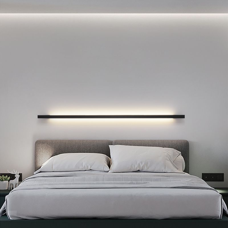 Modern Style Linear LED Wall Light Sconce with Acrylic Shade for Washroom
