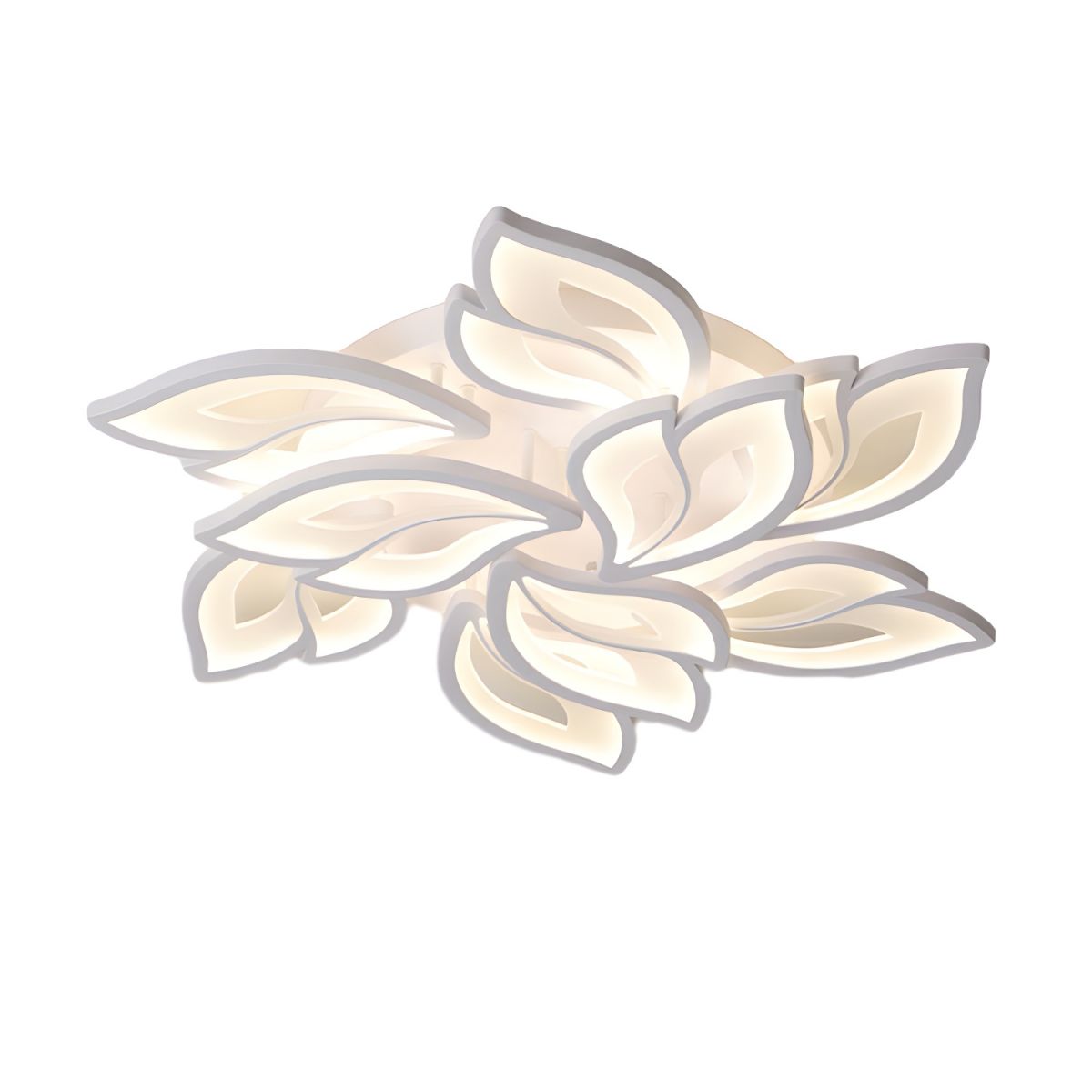 White LED Flush Mount Circle Ceiling Light for Modern and Stylish Homes