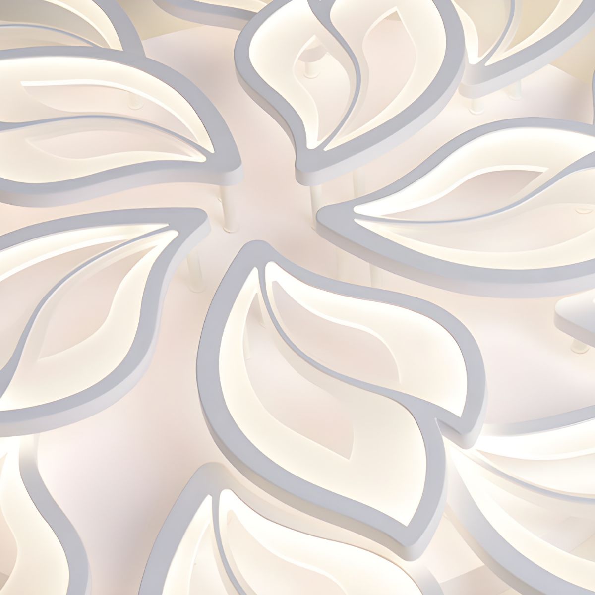 White LED Flush Mount Circle Ceiling Light for Modern and Stylish Homes