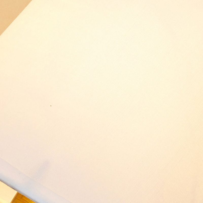 Modern Iron Vanity Light Cylinder Shape with Fabric Shade for Shower Room