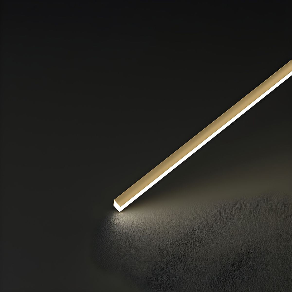 Modern Brass Island Light - Rectangular Acrylic Shade, LED Bulbs, Adjustable Hanging