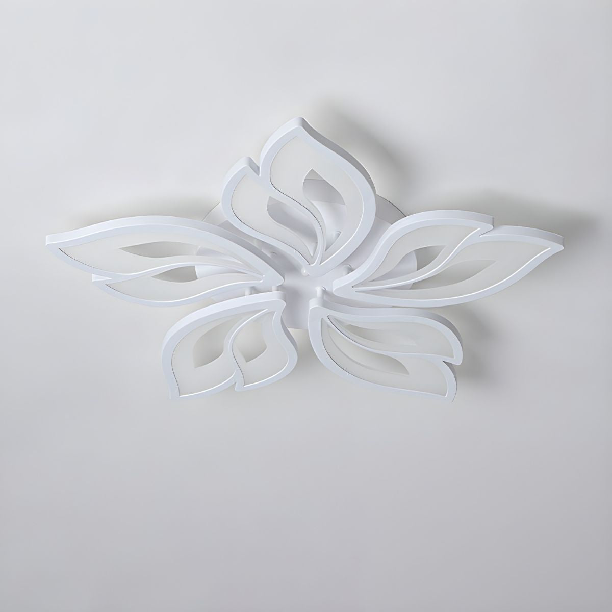 White LED Flush Mount Circle Ceiling Light for Modern and Stylish Homes