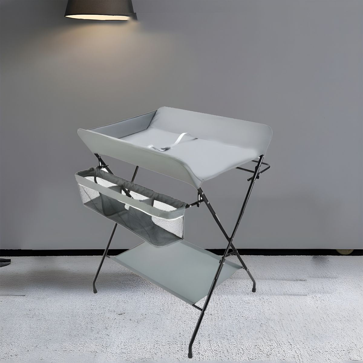 Modern Style Baby Changing Table Flat Top Portable for 0-3 Years Old