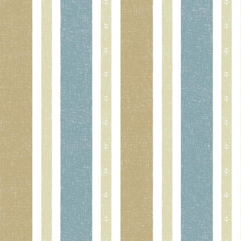 2 Tone Stripe Kids Wallpaper for Bedroom Non-Woven Wall Decoration, 31' L x 20.5" W Clearhalo 'Wall Decor' 'Wallpaper' 1203169