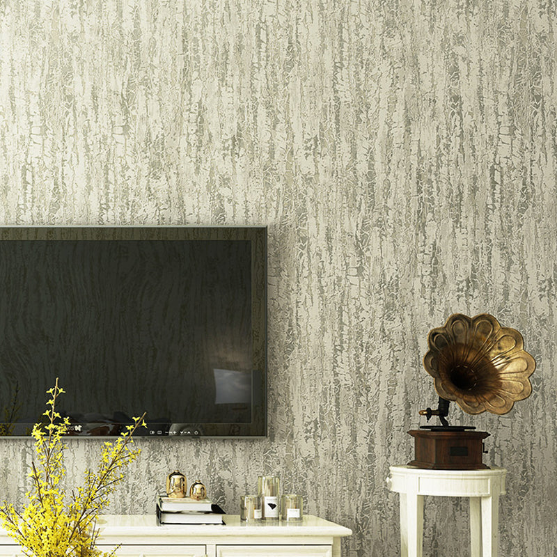 Wood Bark Look Wallpaper Contemporary Non-Pasted Living Room Wall Decor, Size Optional Taupe Clearhalo 'Modern wall decor' 'Modern' 'Wallpaper' Wall Decor' 1206202