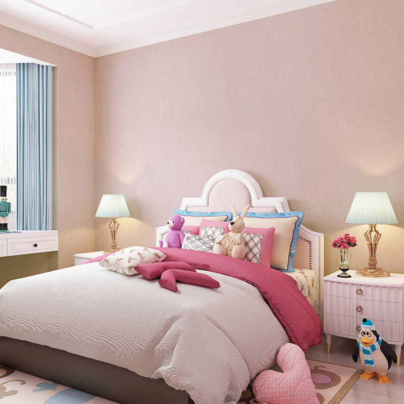 Simplicity Plain Wallpaper Roll for Bedroom 33' L x 20.5" W Wall Decor in Pastel Color Clearhalo 'Modern wall decor' 'Modern' 'Wallpaper' Wall Decor' 1206527