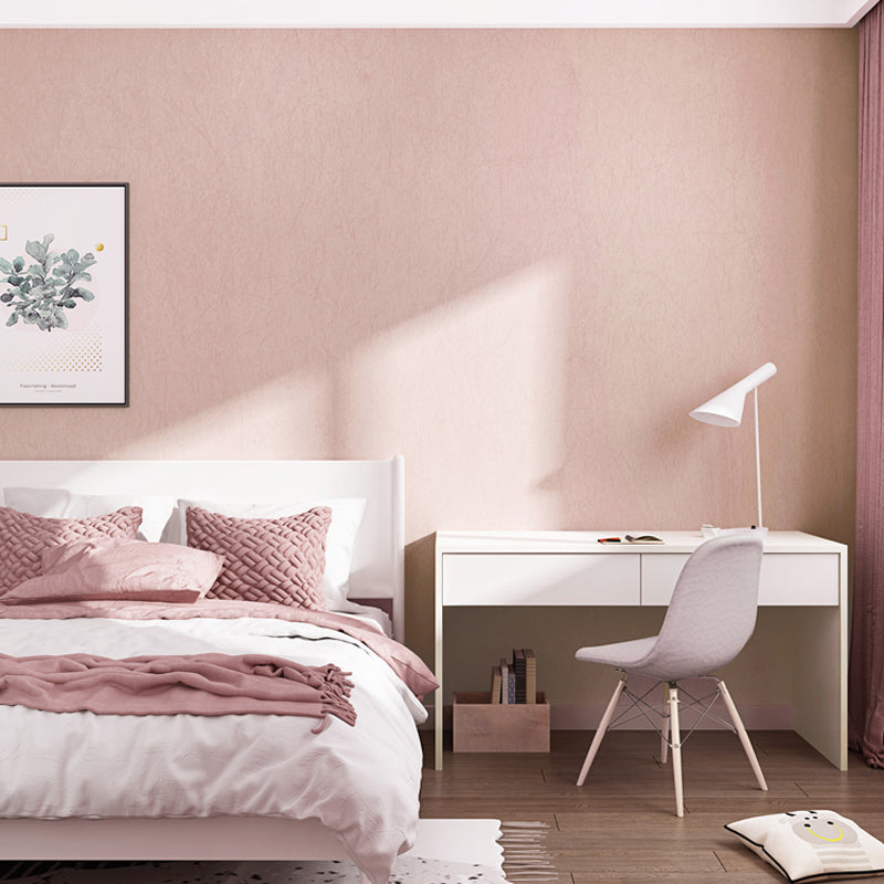 Simplicity Plain Wallpaper Roll for Bedroom 33' L x 20.5" W Wall Decor in Pastel Color Clearhalo 'Modern wall decor' 'Modern' 'Wallpaper' Wall Decor' 1206528