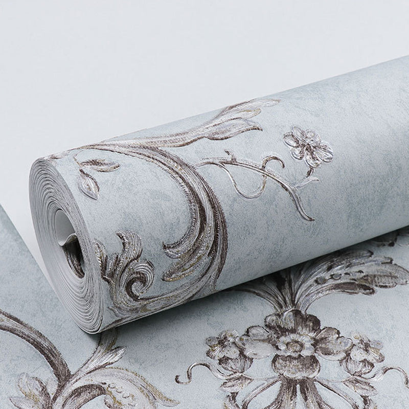 Luxe Medallion Wallpaper Roll Soft-Color Moisture Resistant Wall Art for Living Room Clearhalo 'Wall Decor' 'Wallpaper' 1218774