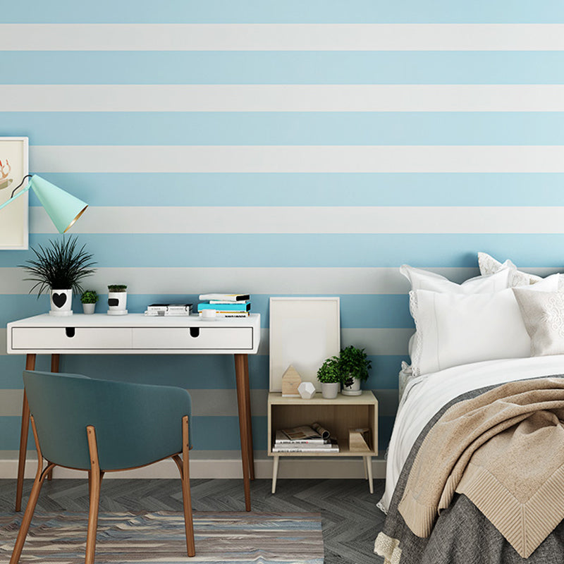 Stripes Wallpaper Roll Minimalistic Non-Woven Material Wall Decoration for Restaurant Clearhalo 'Modern wall decor' 'Modern' 'Wallpaper' Wall Decor' 1276657