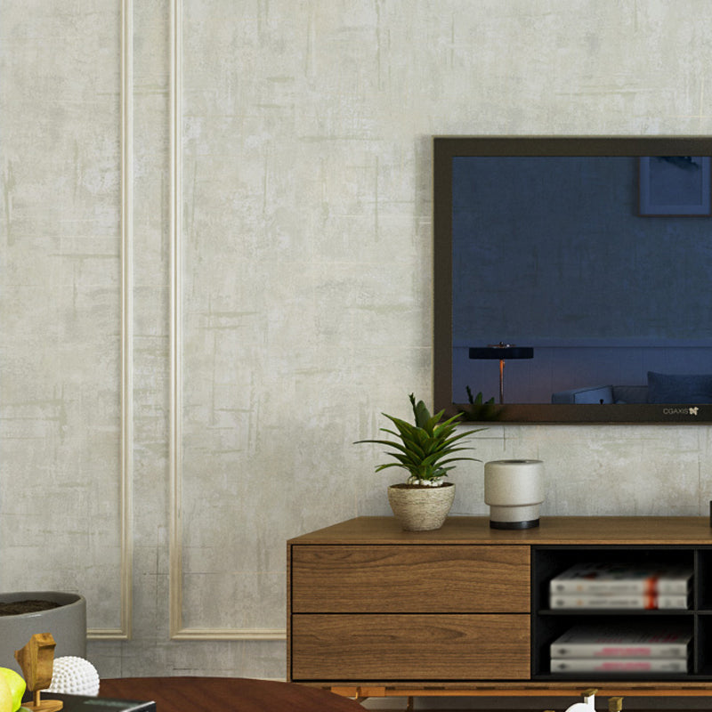 Geometric Ikat Wallpaper Roll Industrial Non-Woven Fabric Wall Covering in Light Color Beige Clearhalo 'Industrial wall decor' 'Industrial' 'Wallpaper' Wall Decor' 1276951