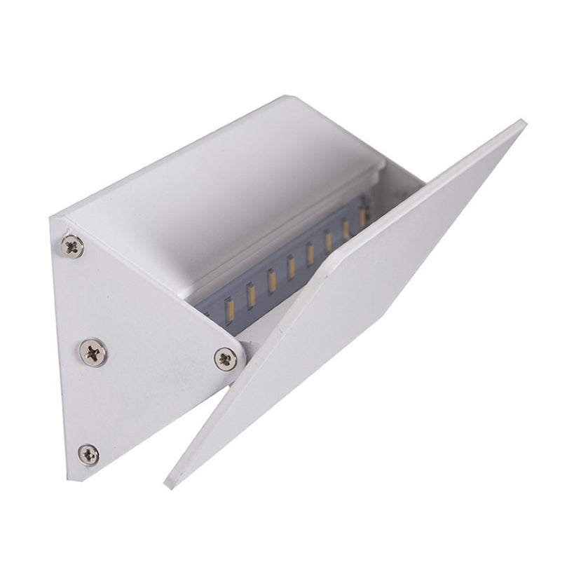Modernism Style Linear Wall Light Sconce Aluminum Warm/White Light LED Living Room Wall Lamp in White, 7"/14" Wide Clearhalo 'Cast Iron' 'Glass' 'Industrial' 'Modern wall lights' 'Modern' 'Tiffany' 'Traditional wall lights' 'Wall Lamps & Sconces' 'Wall Lights' Lighting' 128160