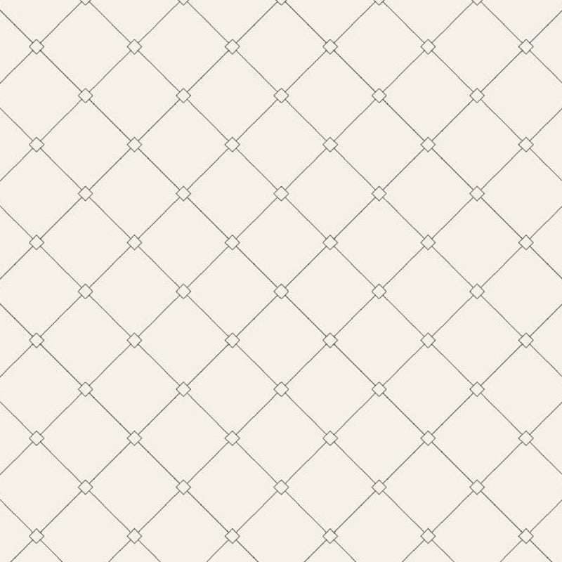 Simplicity Trellis Wall Paper Murals for Living Room Customized Wall Covering in Beige Clearhalo 'Wall Decor' 'Wall Mural' 1289124