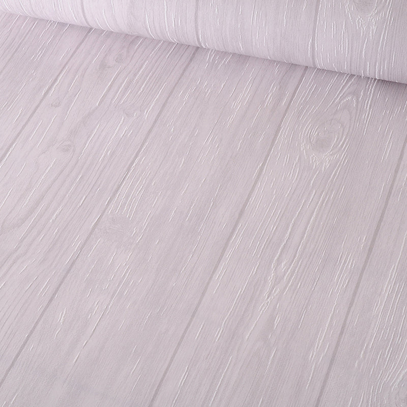Pastel Color Wood Wallpaper Stain Resistant Wall Covering for Living Room, Non-Pasted Clearhalo 'Country wall decor' 'Rustic' 'Wallpaper' Wall Decor' 1410254