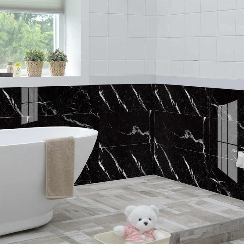 Peel and Paste Marble Wallpaper Panel 23.6' L x 12" W Modern Wall Art for Snack Bar Clearhalo 'Modern wall decor' 'Modern' 'Wallpaper' Wall Decor' 1440199