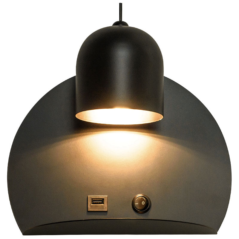 Supporter Design Metal Wall Lighting 1 Light Modern Simple Wall Lamp for Study Clearhalo 'Cast Iron' 'Glass' 'Industrial' 'Modern wall lights' 'Modern' 'Tiffany' 'Traditional wall lights' 'Wall Lamps & Sconces' 'Wall Lights' Lighting' 144536