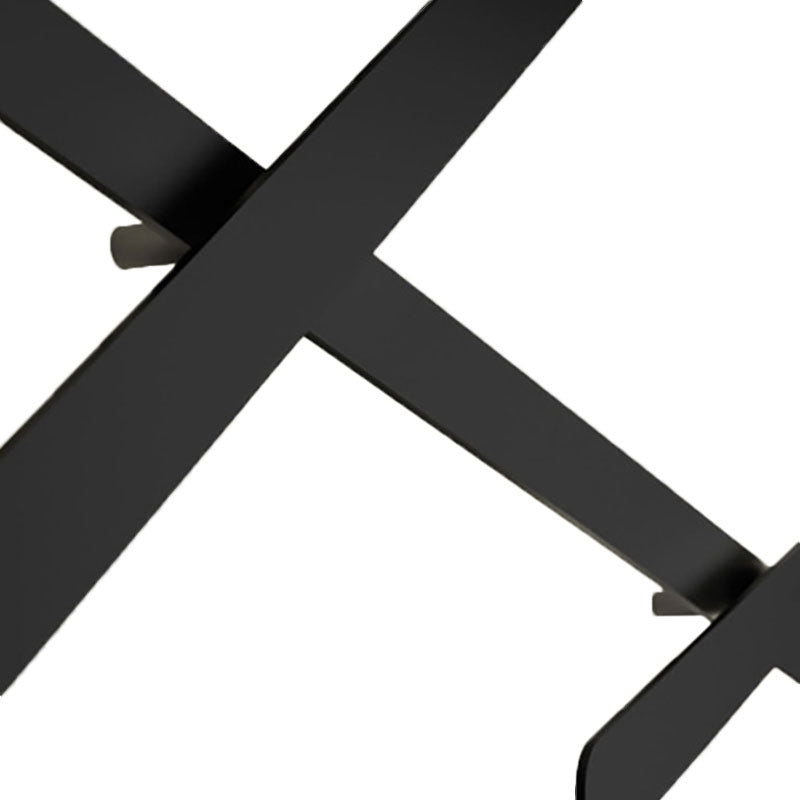 Crossed Lines Large Wall Lighting Metal LED Modern Wall Mount Light in Black for Living Room Clearhalo 'Cast Iron' 'Glass' 'Industrial' 'Modern wall lights' 'Modern' 'Tiffany' 'Traditional wall lights' 'Wall Lamps & Sconces' 'Wall Lights' Lighting' 144740