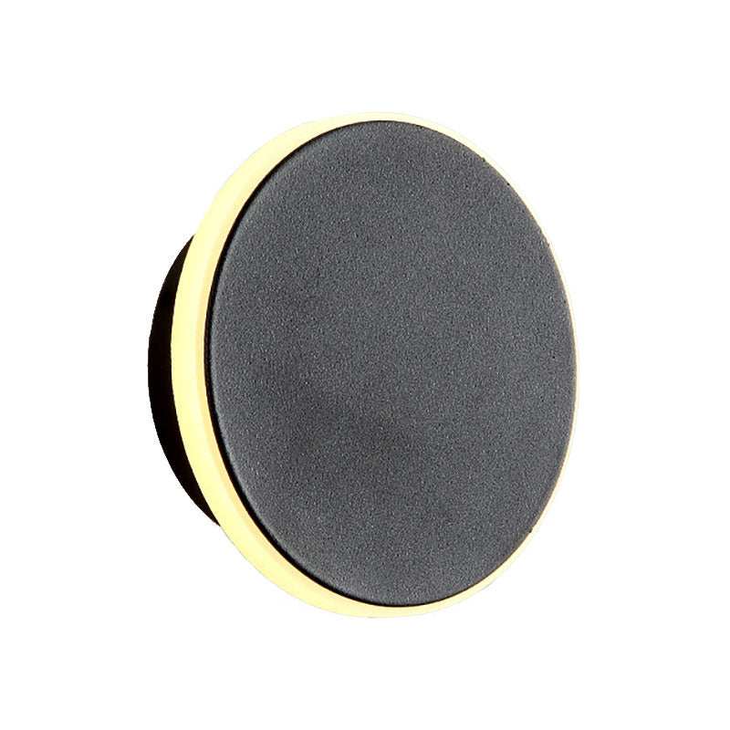 Black/White Disc LED Sconce Modernism Single Acrylic Wall Lighting Ideas in Warm/White Light Clearhalo 'Modern wall lights' 'Modern' 'Wall Lamps & Sconces' 'Wall Lights' Lighting' 144907
