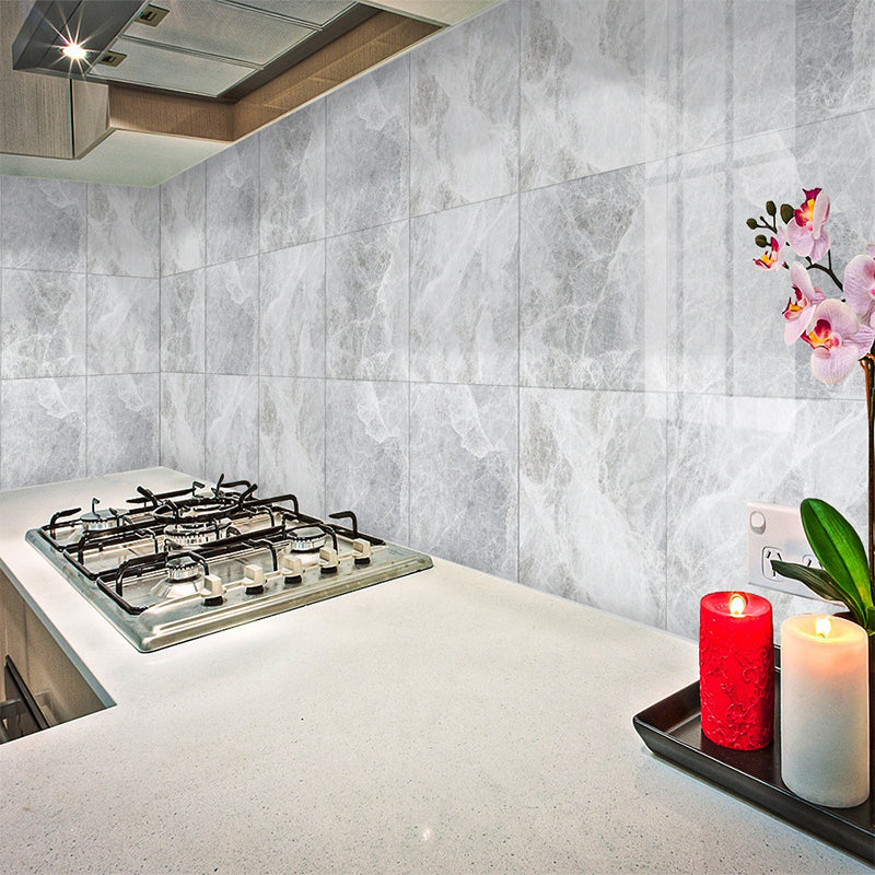 Self Stick Faux Marble Wallpaper Panels 3.9-sq ft Industrial Wall Art for Living Room Clearhalo 'Industrial wall decor' 'Industrial' 'Wallpaper' Wall Decor' 1501260