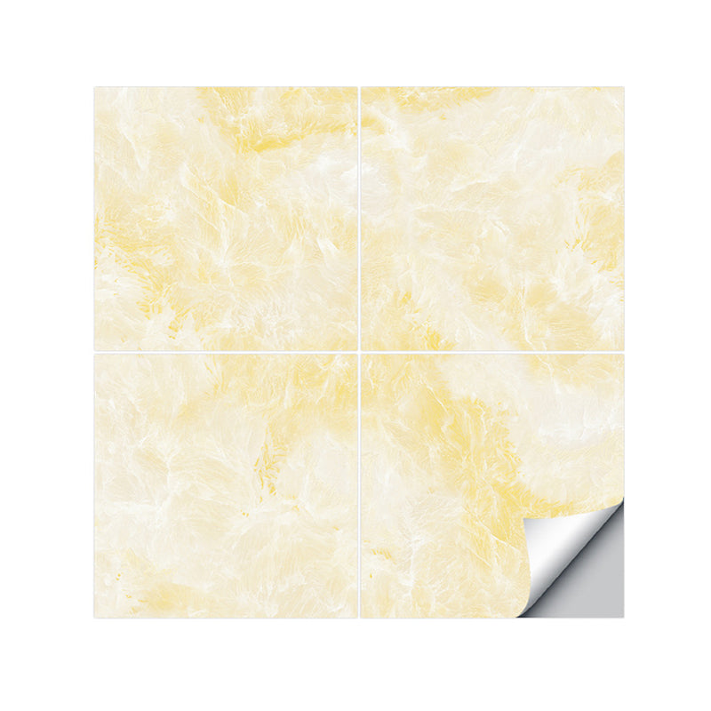 PVC Peel Wallpaper Panel Contemporary Marble Look Wall Covering for Kitchen (4 Pcs) Clearhalo 'Industrial wall decor' 'Industrial' 'Wallpaper' Wall Decor' 1501285