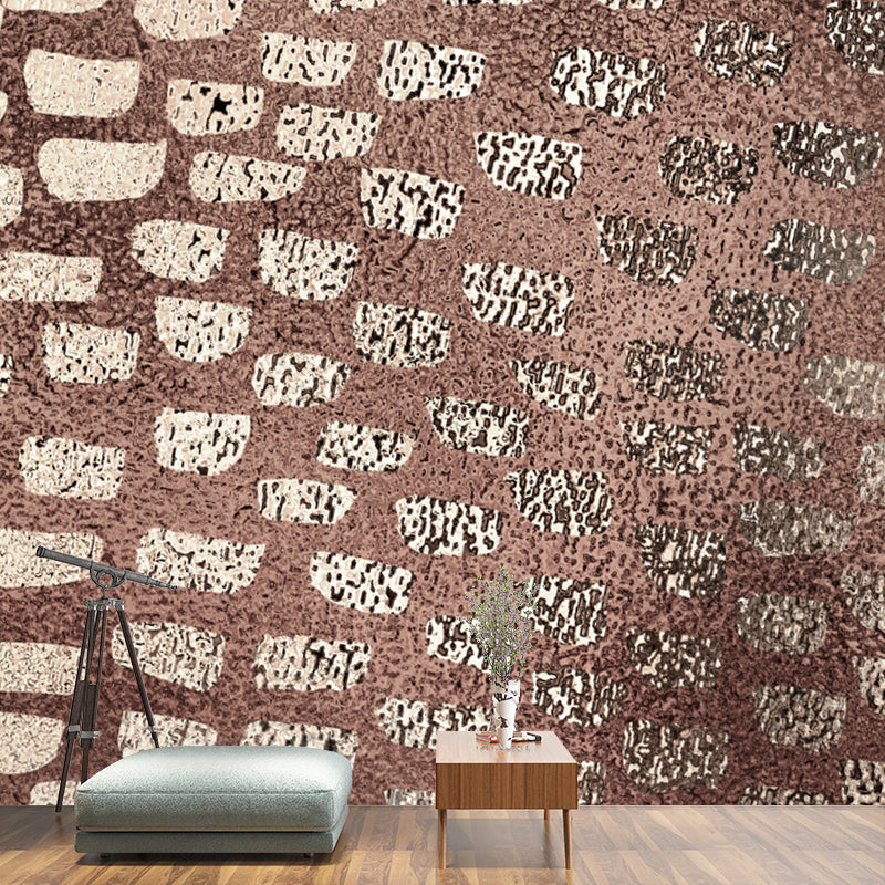 Modernist Spots Foil Wall Mural for Bedroom Personalized Wall Art in Pastel Color Clearhalo 'Wall Decor' 'Wall Mural' 1505939