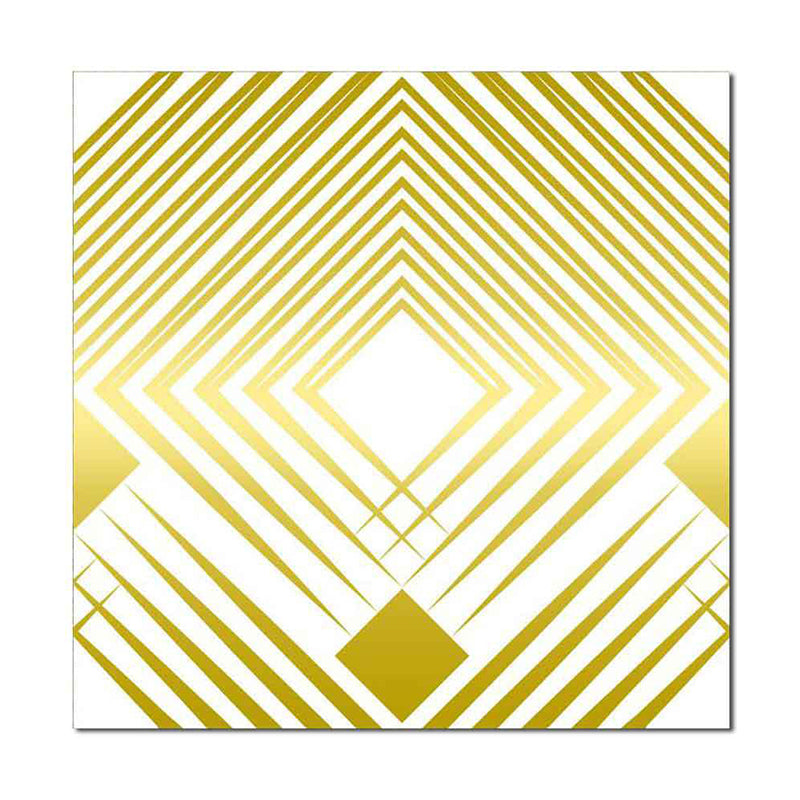 Yellow Rhombus Adhesive Wallpapers Temporary Contemporary Bathroom Wall Covering Clearhalo 'Wall Decor' 'Wallpaper' 1512808