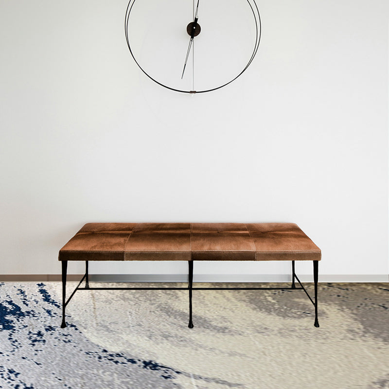 Stylish Abstract Rug Grey and Blue Casual Rug Polyester Machine Washable Carpet for Living Room Clearhalo 'Area Rug' 'Modern' 'Rugs' Rug' 1579379