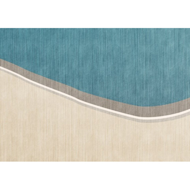 Colorful Bedroom Rug Novelty Color Block Pattern Area Rug Polyester Washable Anti-Slip Carpet Clearhalo 'Area Rug' 'Rug' 1597368