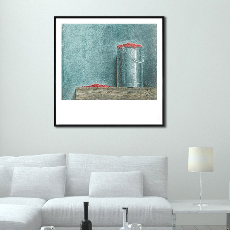 Still Life Fruit Canvas Painting Textured Retro Style House Interior Wall Art Clearhalo 'Art Gallery' 'Canvas Art' 'Traditional' Arts' 1598844