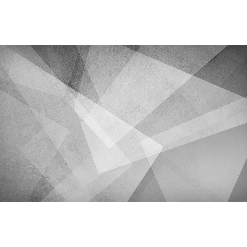Geometric Mural Wallpaper Modern Non-Woven Texture Wall Covering in Pastel Color Clearhalo 'Wall Decor' 'Wall Mural' 1637986
