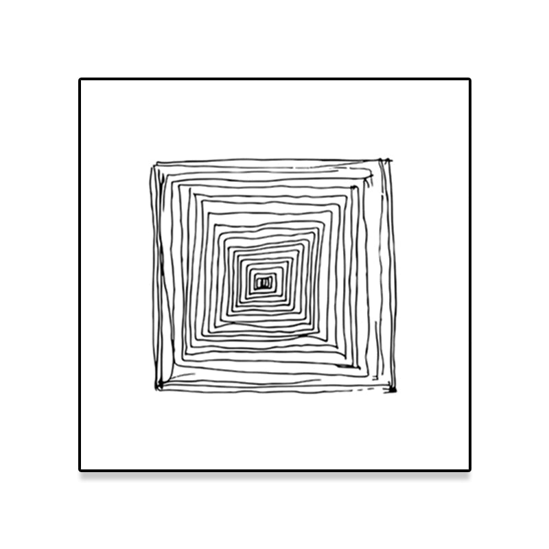 Textured Geometric Pattern Painting Nordic Style Canvas Wall Art Decor, Multiple Sizes Clearhalo 'Arts' 'Canvas Art' 1641239