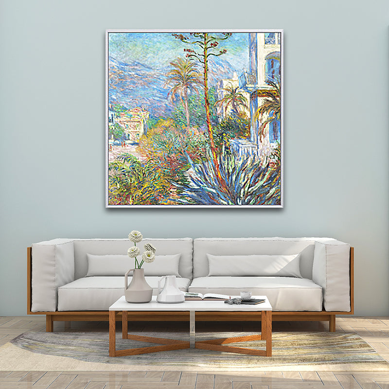 Impressionism Monet Canvas Art Yellow Scenery Oil Painting Wall Decor for Bedroom Clearhalo 'Art Gallery' 'Canvas Art' 'Country Art Gallery' 'French Country' 'Rustic' Arts' 1655440