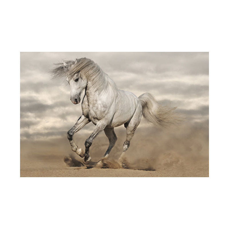 Canvas Textured Wall Decor Modernism Steed Print Wall Art for Sitting Room Clearhalo 'Art Gallery' 'Canvas Art' 'Contemporary Art Gallery' 'Modern' Arts' 1655566