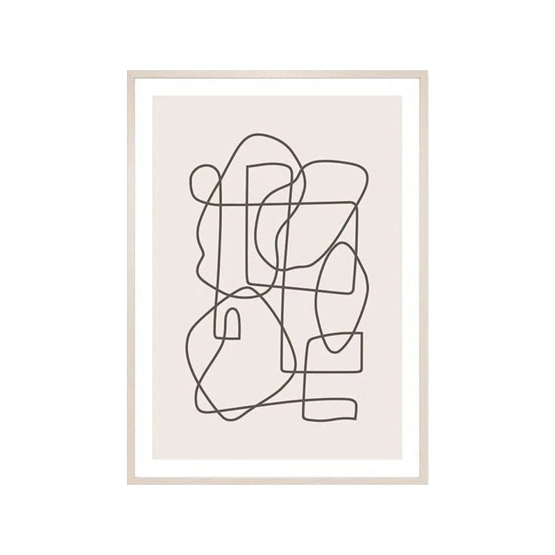 Line Pattern Wall Decor Minimalism Style Textured Bedroom Canvas, Multiple Sizes Clearhalo 'Art Gallery' 'Canvas Art' 'Contemporary Art Gallery' 'Contemporary Art' 'Minimalism' 'Minimalist Art Gallery' 'Scandinavian' Arts' 1655682