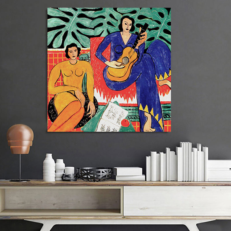 Canvas Green Art Print Fauvism Henri Matisse Abstract Painting Wall Decor for Room