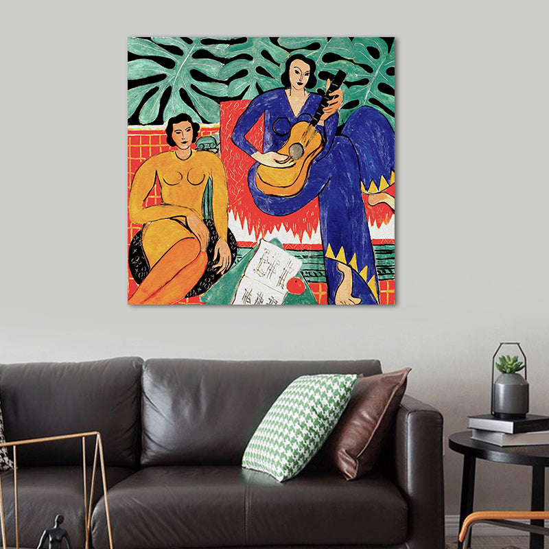 Canvas Green Art Print Fauvism Henri Matisse Abstract Painting Wall Decor for Room