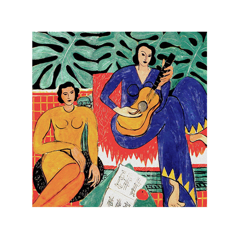 Canvas Green Art Print Fauvism Henri Matisse Abstract Painting Wall Decor for Room