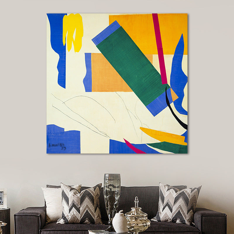 Canvas Green Art Print Fauvism Henri Matisse Abstract Painting Wall Decor for Room